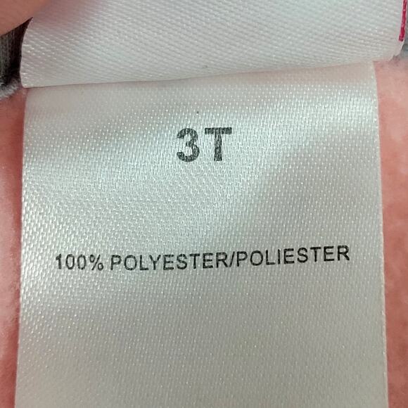 Nannette Sweatshirt / Leggings 2pc. Set Pink and Gray Toddler Size 3T - Picture 7 of 9